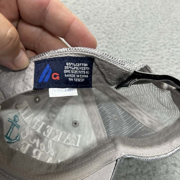 Lake Hair Dont Care Hat Women Trucker Hat One Size NG Strapback Distressed - Picture 7 of 8